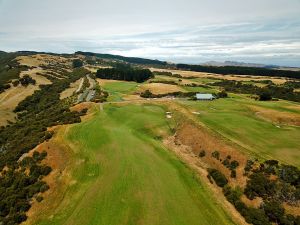 Cape Kidnappers 18th Aerial Approach